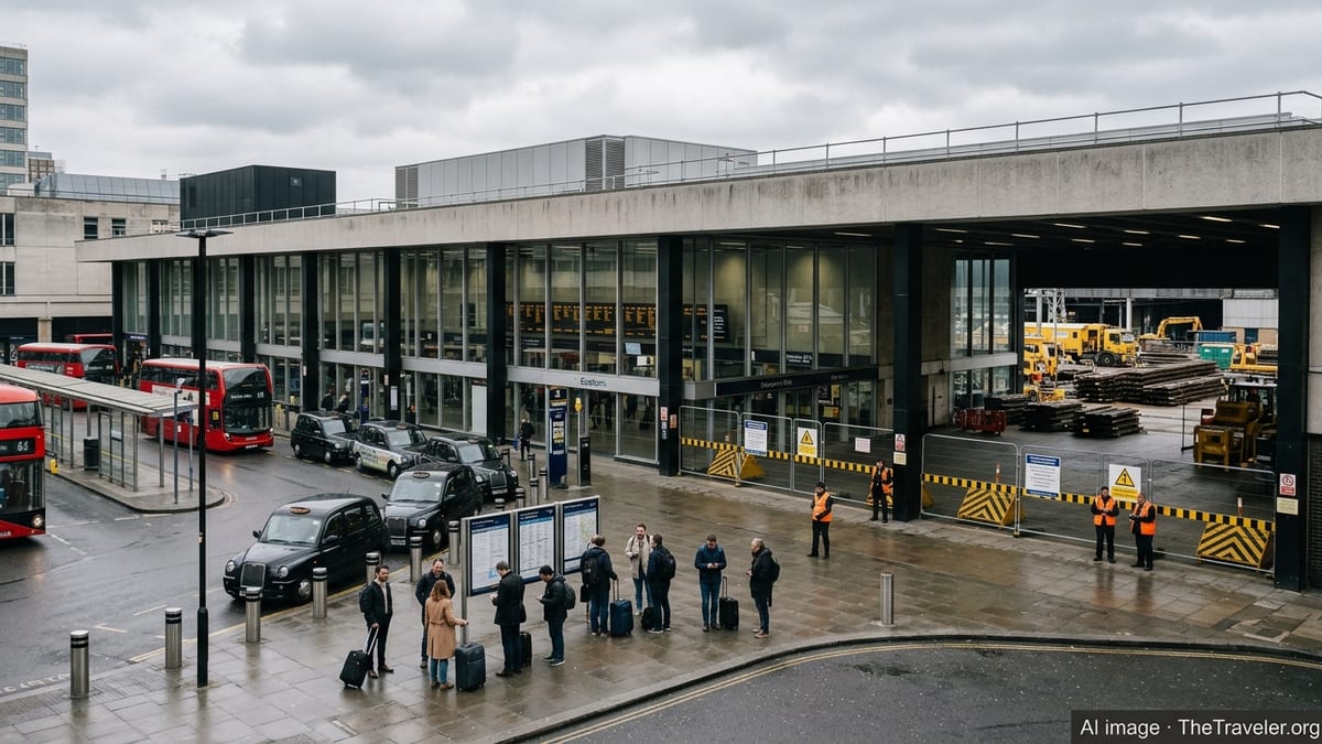 London Euston Easter Disruption: UK Tourists Urged to Reroute
