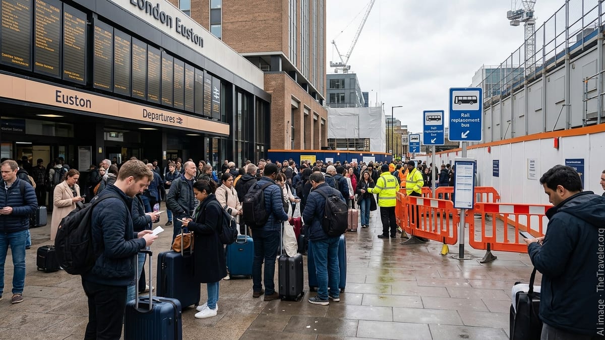 Euston Easter Shutdown Warns UK Tourists of Major Disruption