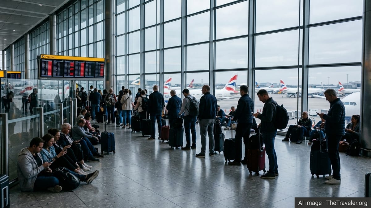 London Flight Cancellations Snarl Key Routes Worldwide