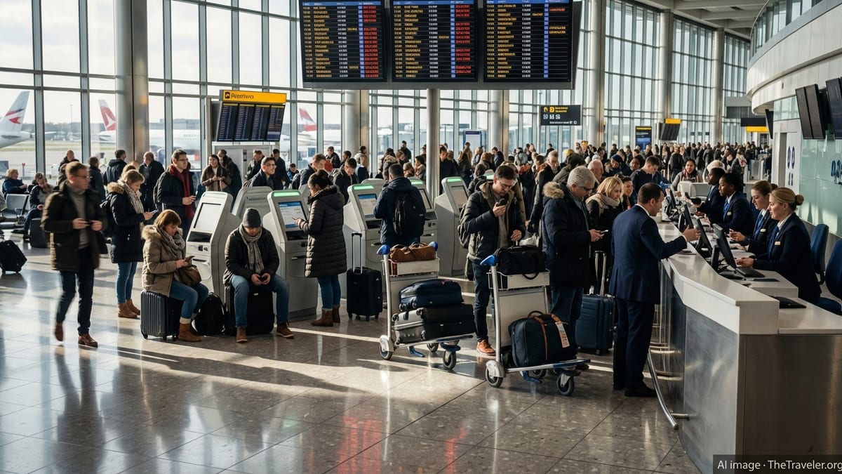Flight Disruptions Hit London as Transatlantic Giants Stumble