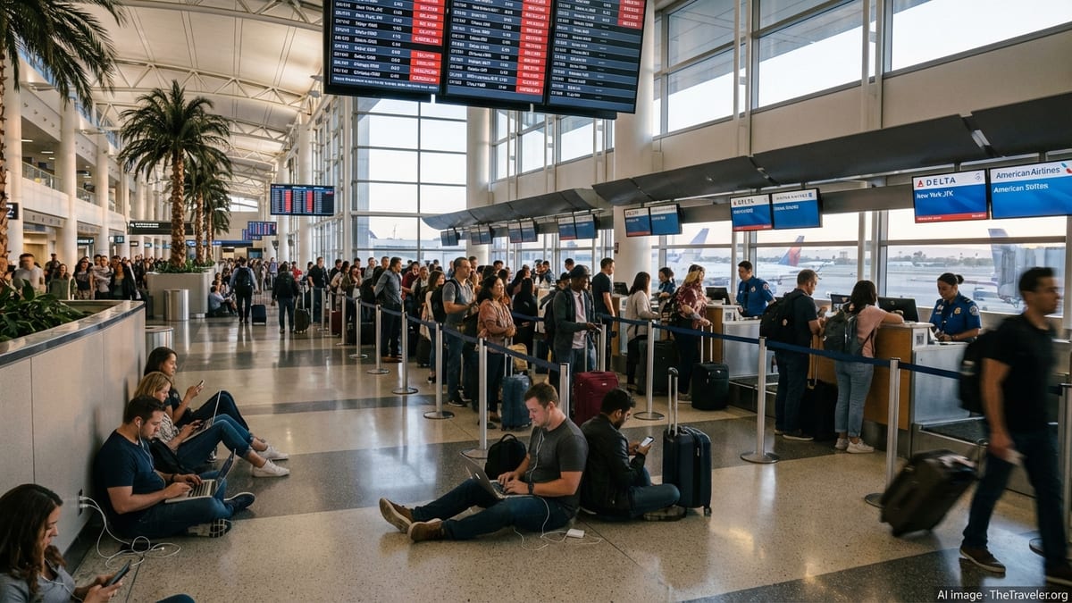 Los Angeles Flight Chaos Disrupts Major Domestic and Global Routes