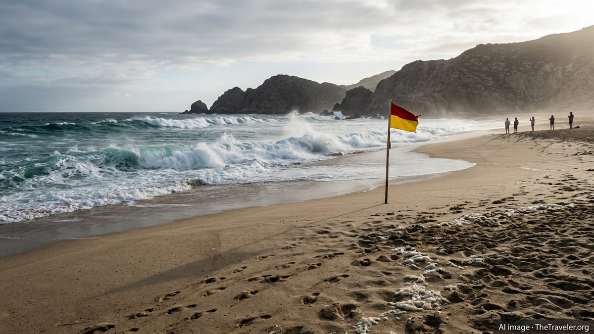 High Surf and Rip Currents Prompt Los Cabos Holiday Warning