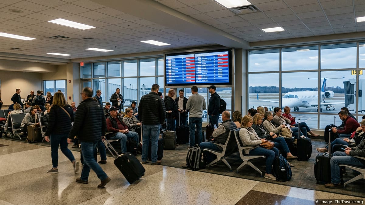 Flight Disruptions Snarl Lovell Field as 14 Flights Axed