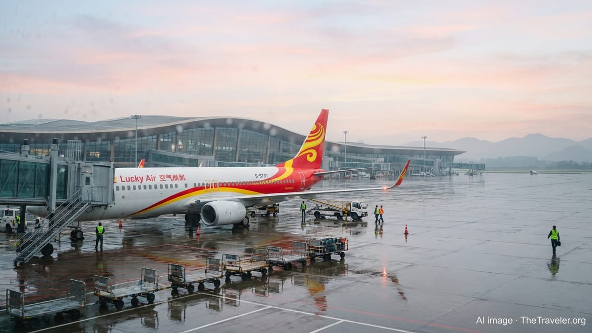 Lucky Air Adds New Chengdu–Zhuhai Route with 3 Weekly Flights