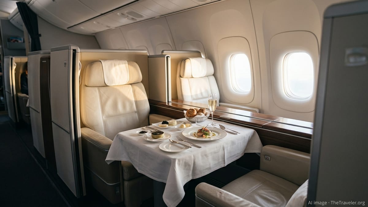 Lufthansa Revamps First Class Dining With New FOX Concept
