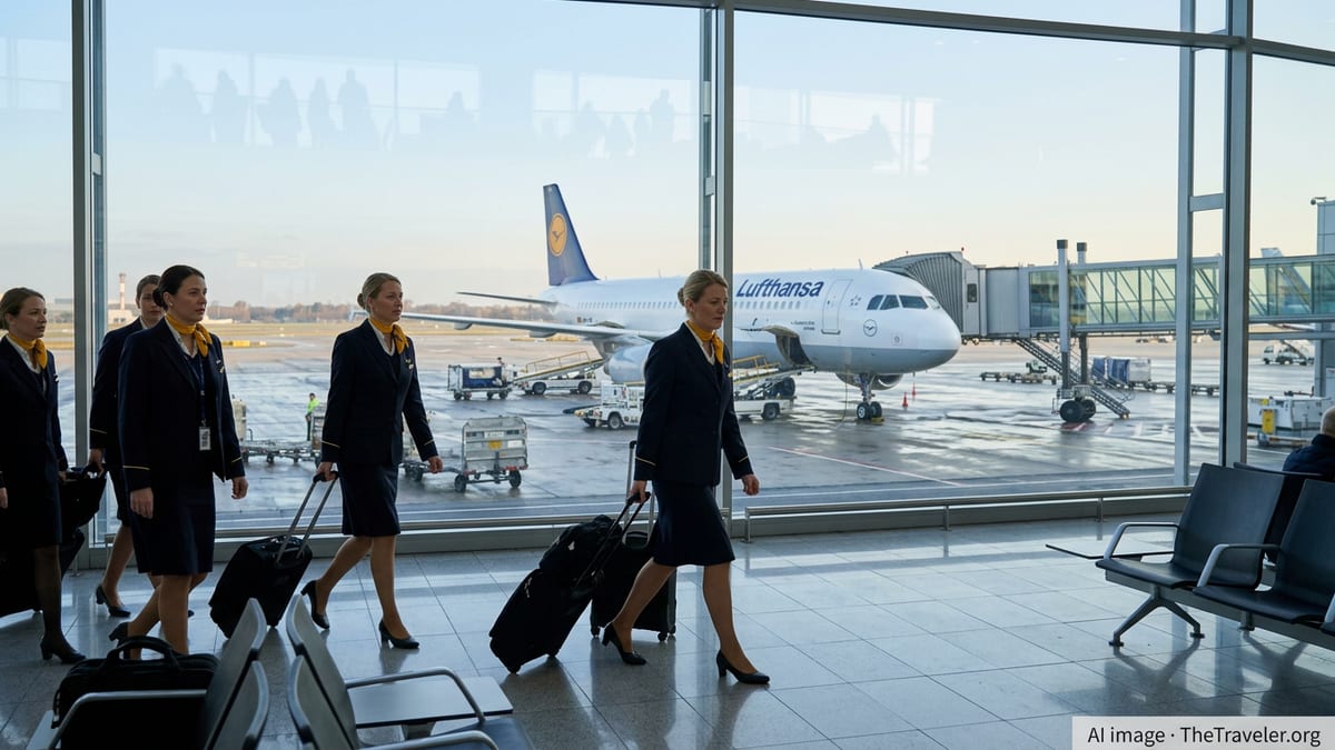 Lufthansa Faces New Flight Attendant Strike Risk After Union Clash