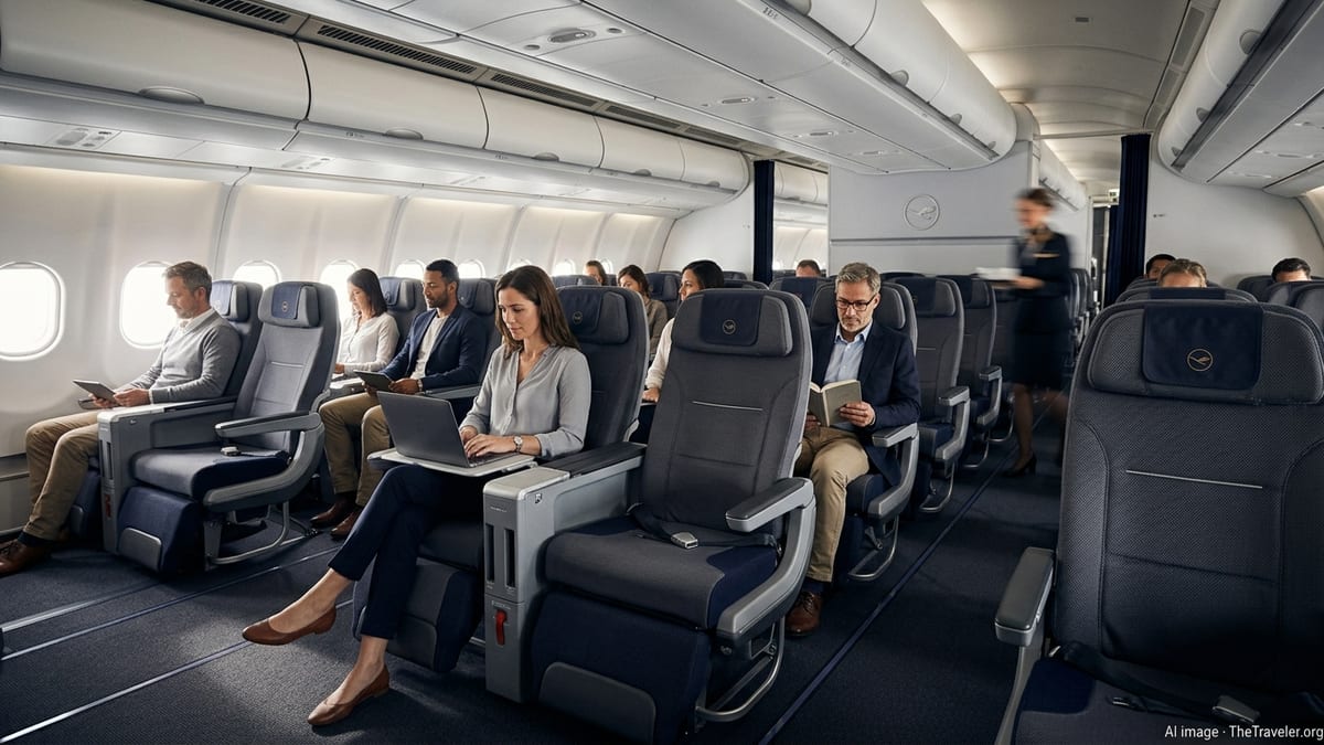Lufthansa & LOT Offer 50% Status Boost on Premium Economy