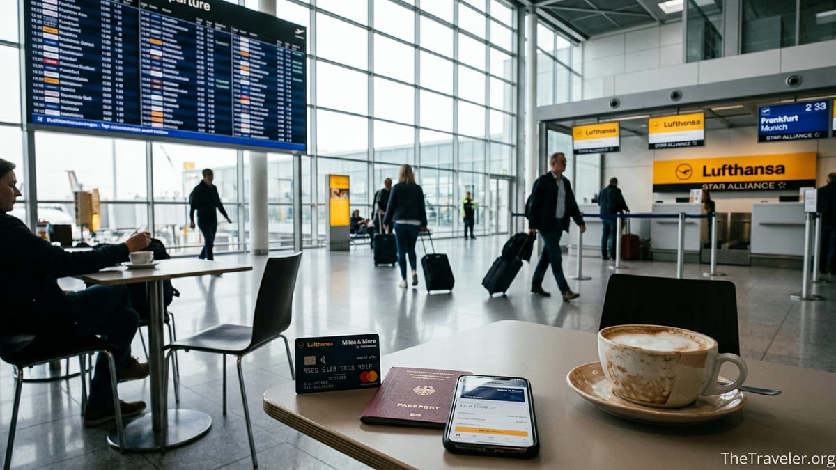 Using the Lufthansa Miles & More Mastercard for the First Time