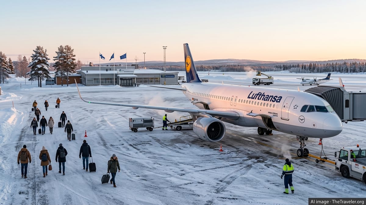 Lufthansa Adds Munich–Rovaniemi Route for Winter 2026-27