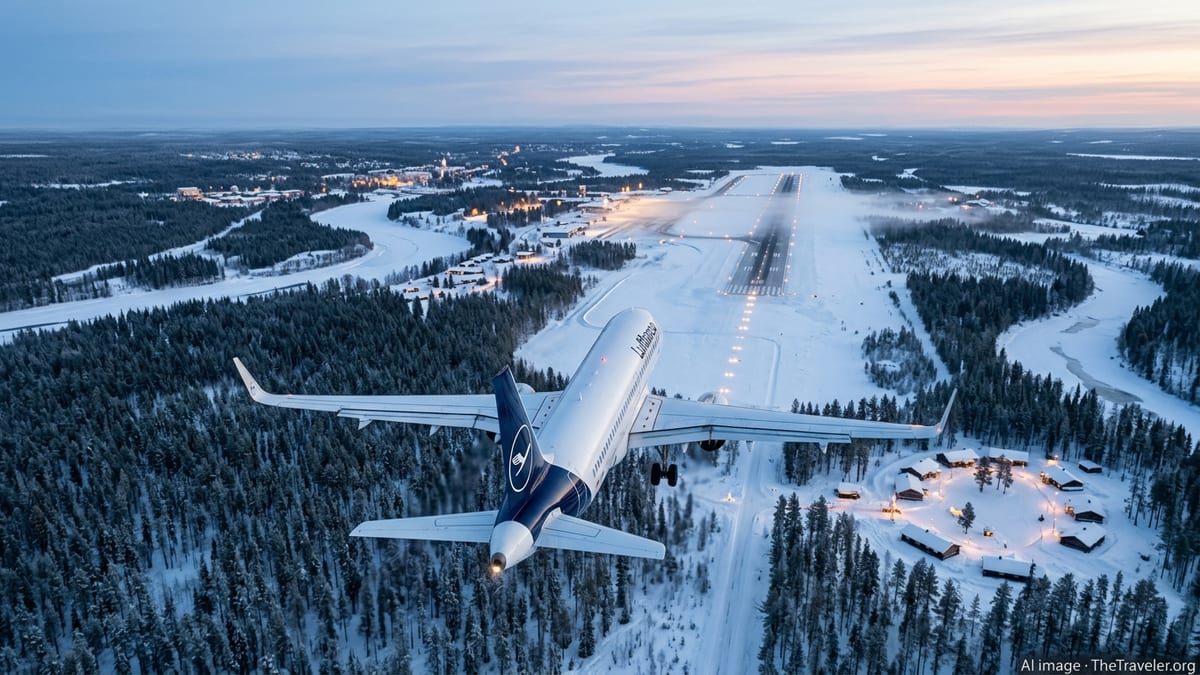 Lufthansa Adds Magical Winter Flights to Santa’s Hometown