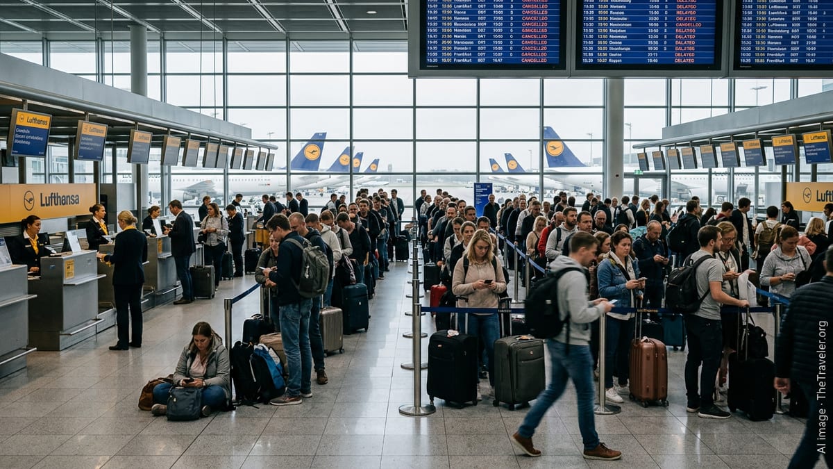 Lufthansa pilots’ strike disrupts flights across Europe