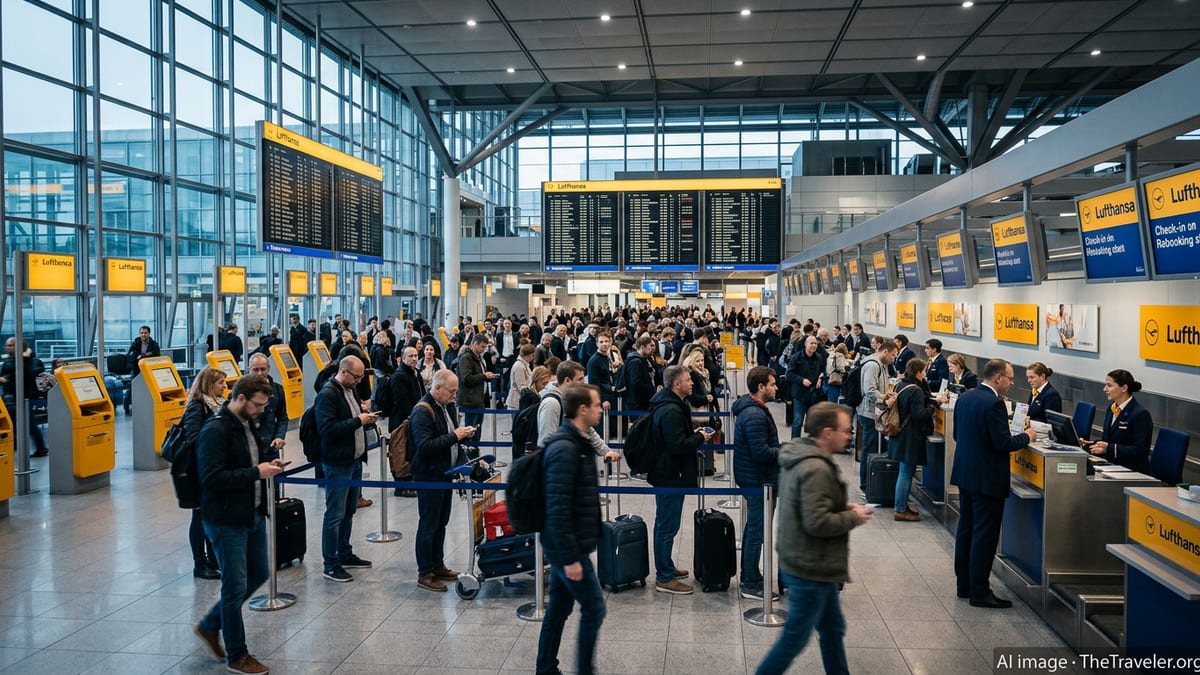 Lufthansa Pilots Launch 48-Hour Strike, Hitting Major Hubs