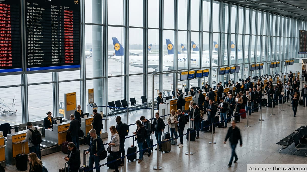 Lufthansa 48-Hour Pilot Strike Disrupts Flights Across Germany