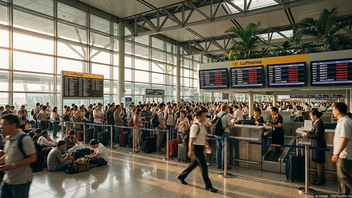 Lufthansa Cancellations From Singapore Disrupt Routes to Munich and KL