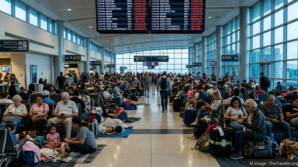 San Juan’s Luis Muñoz Marín Airport Sees Major Flight Disruptions