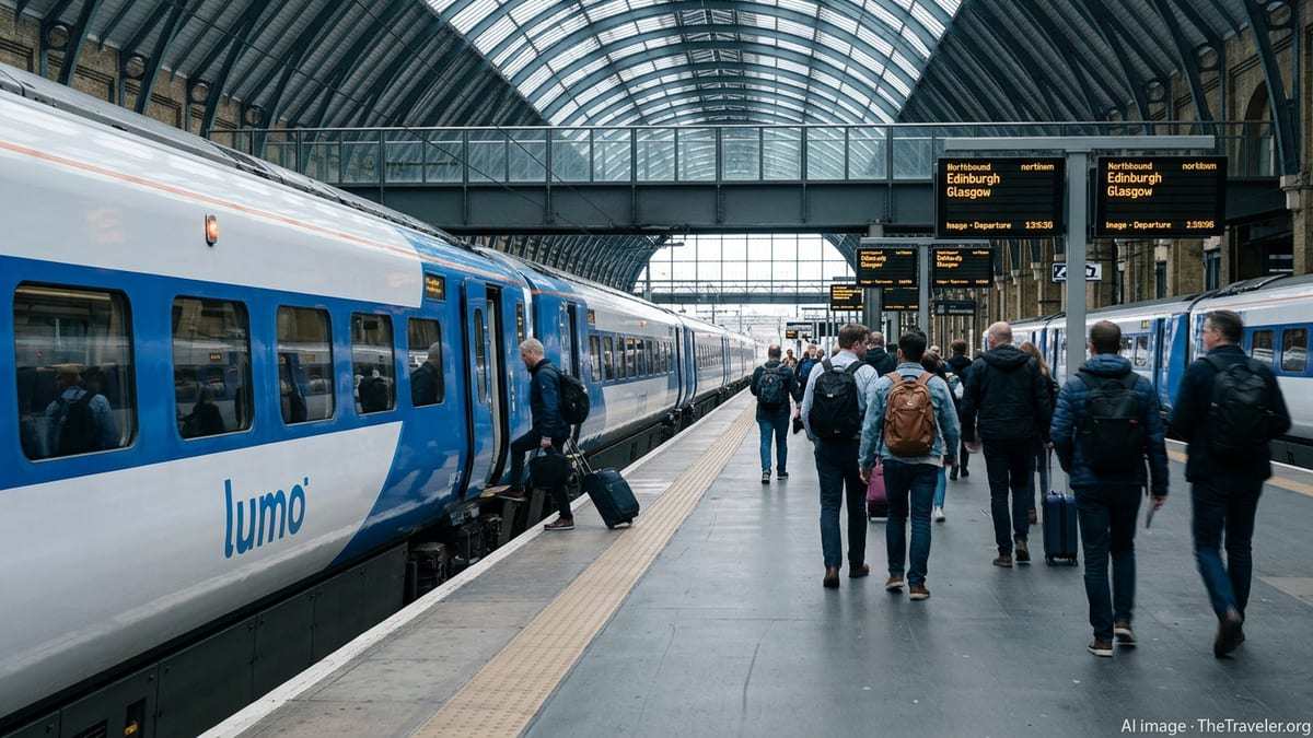 Lumo Extends Low-Cost Rail Link Between London and Scotland