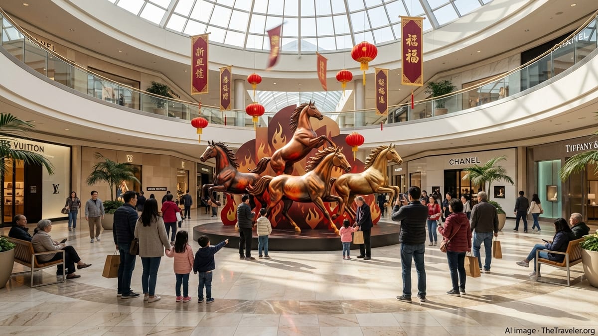South Coast Plaza Unveils Grand Year of the Horse Lunar New Year Festival