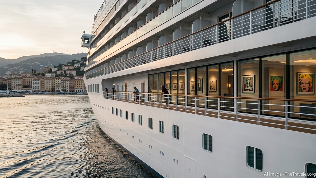 Luxury Cruises Turn into Floating Museums of Modern Art