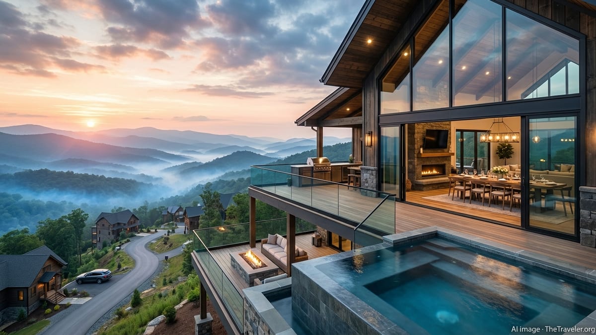 Luxury Cabins Surge in the Smokies as Record Tourism Fuels Building Boom