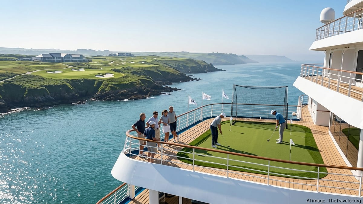 Azamara Joins Elite Cruise Lines in Race for Luxury Golf Voyages