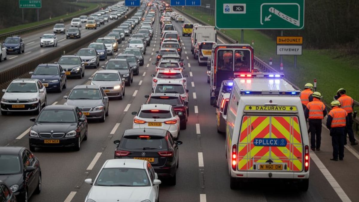 M6 crash closes motorway for hours: delays and detours