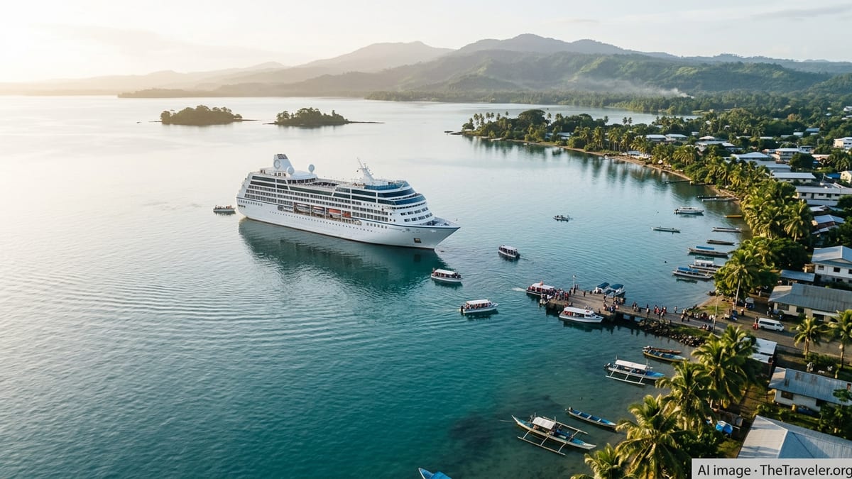 Madang Tourism Surges as Azamara Onward Brings 655 Cruise Visitors