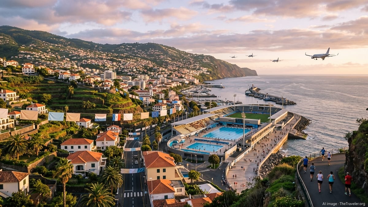 Madeira Flight Searches Soar as Island Gears Up for 2026 Sporting Showpiece