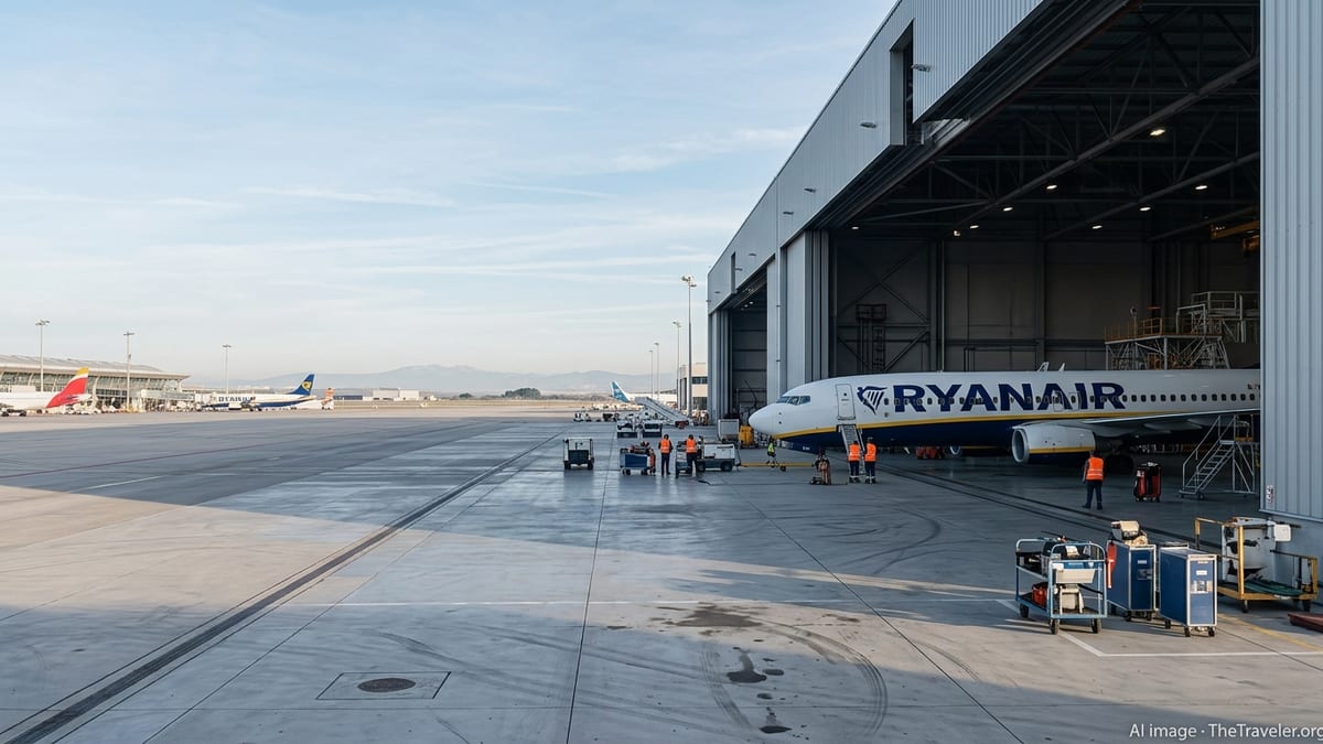 Madrid Lands Ryanair’s Largest EU Maintenance Hub