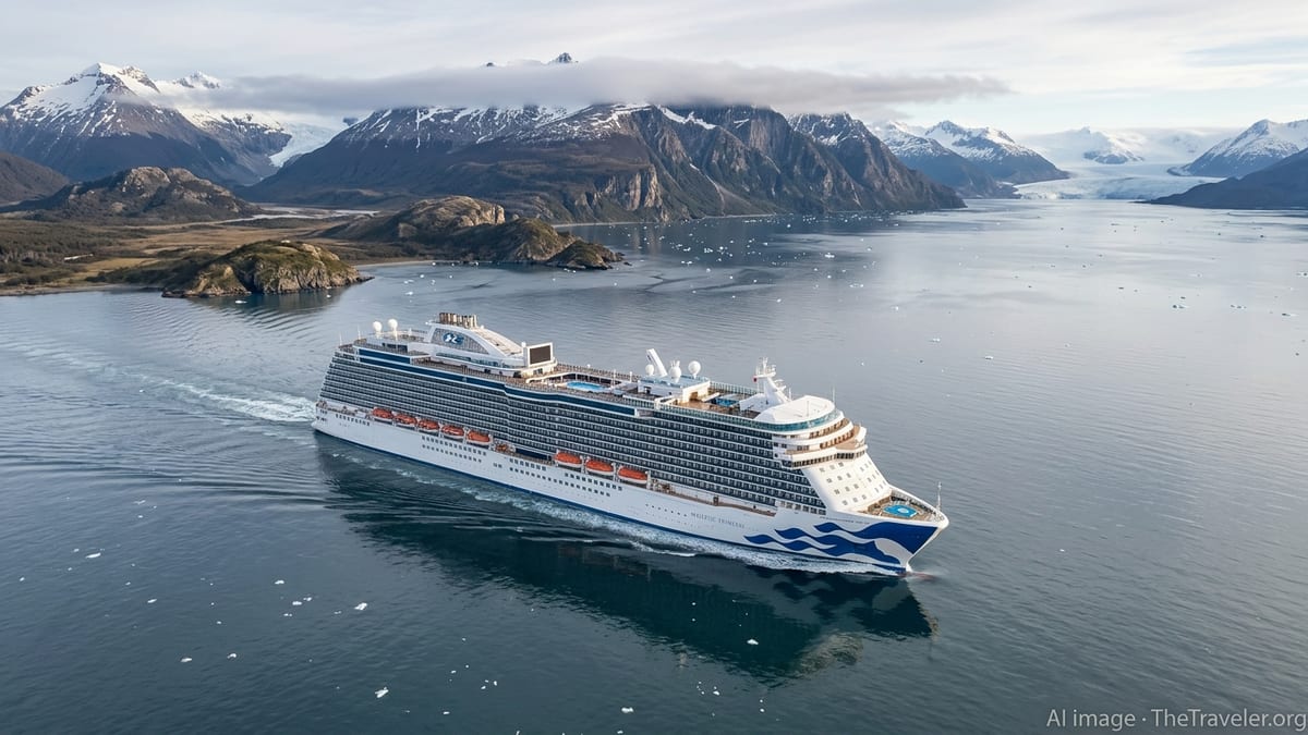 Majestic Princess Sets 2027–28 South America, Antarctica Season