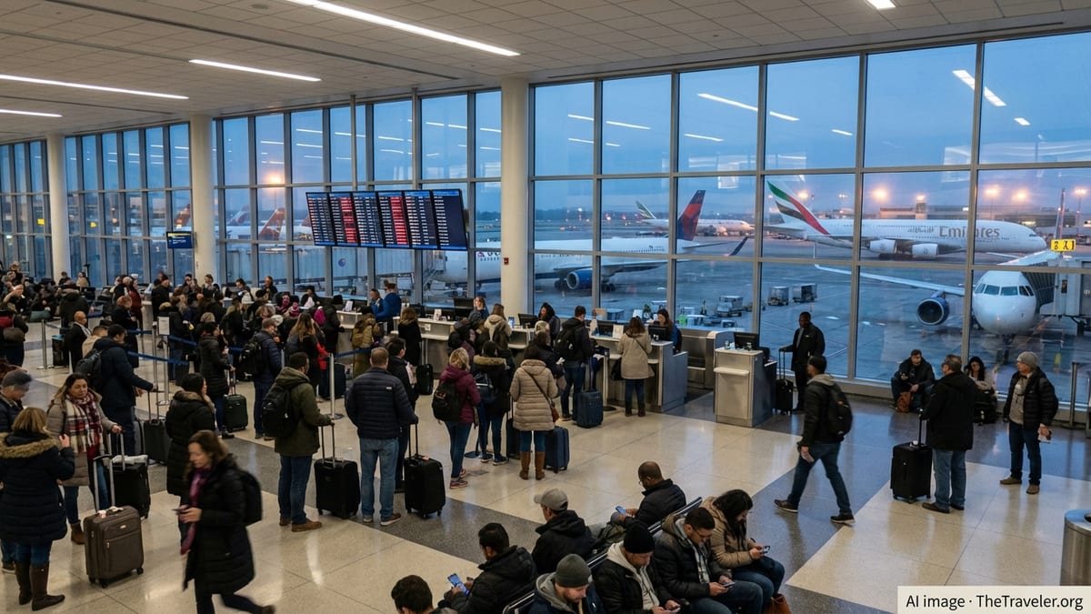 Major Airlines Cancel Dozens of US Flights Amid Middle East Unrest