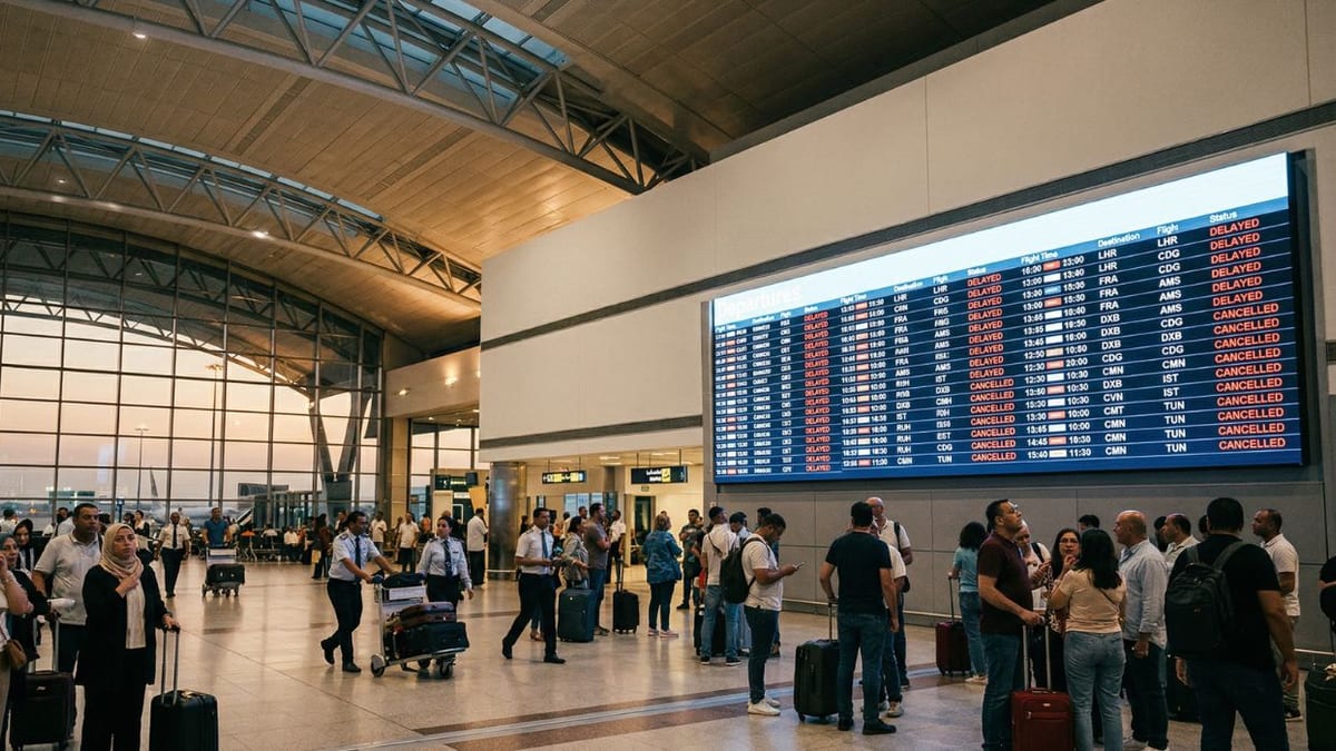 Major Delays Snarl Cairo Flights Across Three Regions