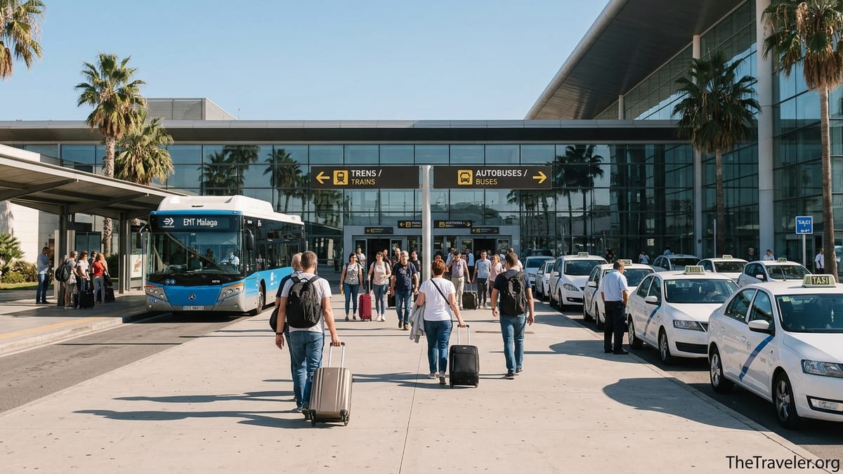 How to Get From Malaga Airport to the City Centre