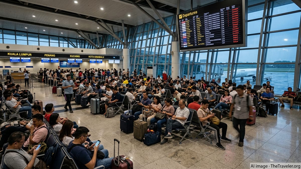 Malaysia Flight Chaos Strands Thousands Across Major Airports