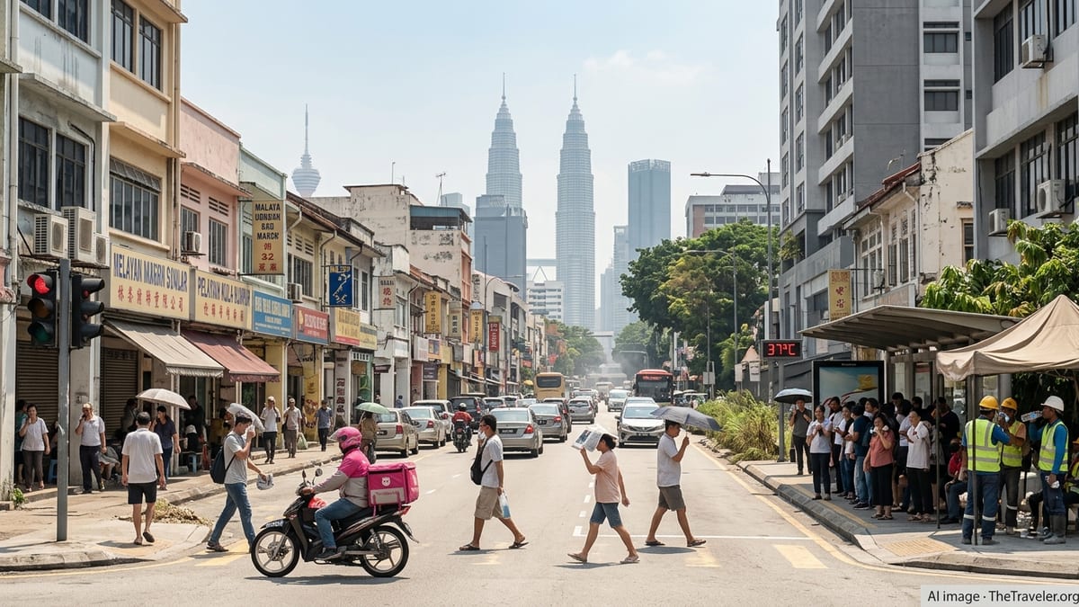 Malaysia Heatwave Disrupts Daily Life and Tourism