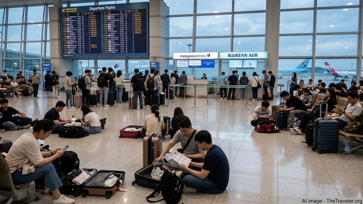 Flight Cancellations by Malaysia Airlines, Korean Air Snarl South Korea Travel