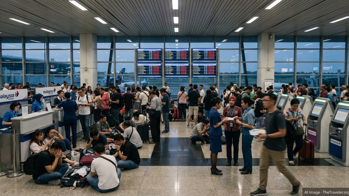 Malaysia and Middle East Hit by Massive Flight Cancellations