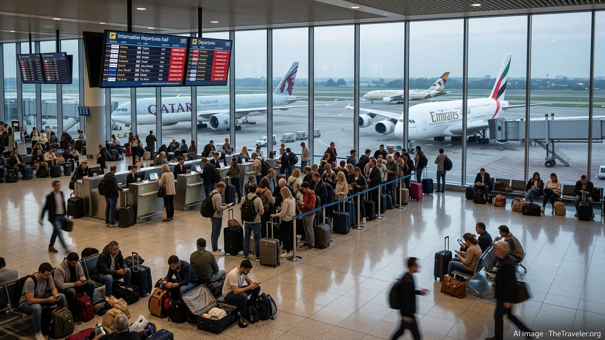 Flight Chaos at Milan Malpensa as Gulf Carriers Cancel 19 Trips