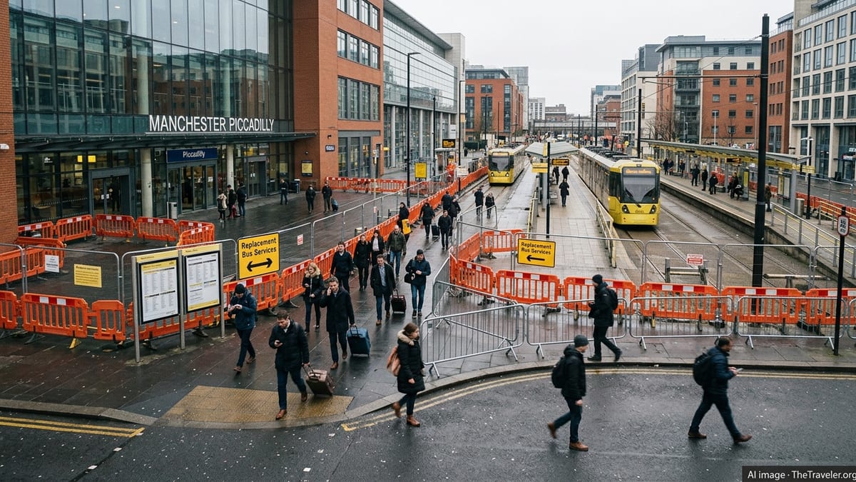 Manchester Rail Upgrades Disrupt Travel as Piccadilly Shuts