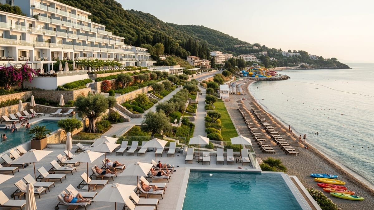 view of MarBella Corfu resort