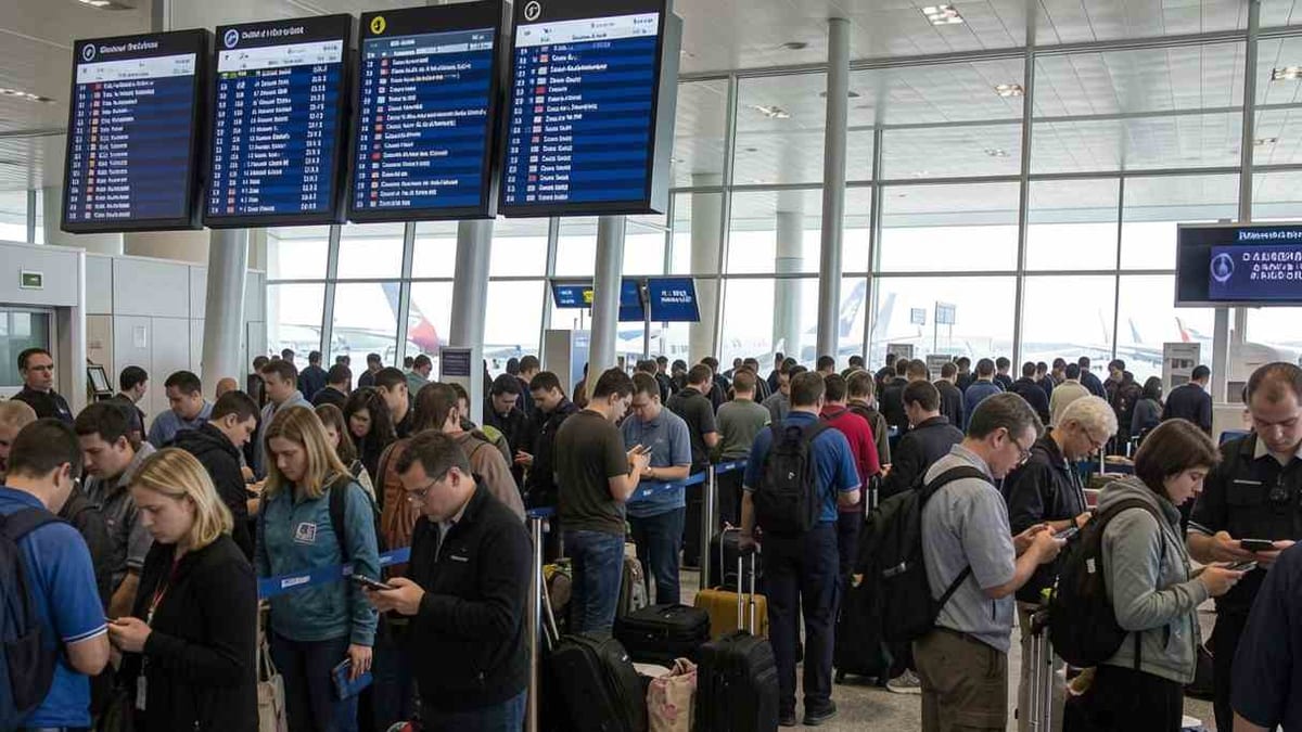 Mass Flight Chaos at Oslo Airport Strands Travelers Worldwide