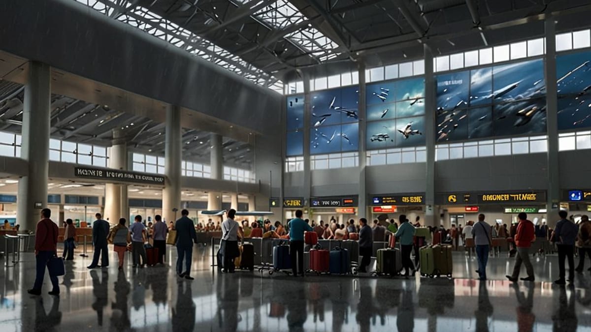 Mass Flight Chaos Strands Thousands Across European Hubs