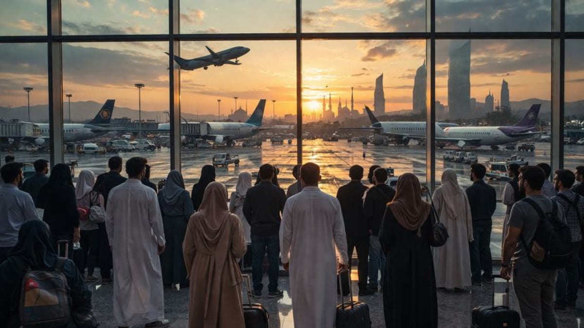 Mass Flight Disruptions Snarl Travel Across Saudi Arabia
