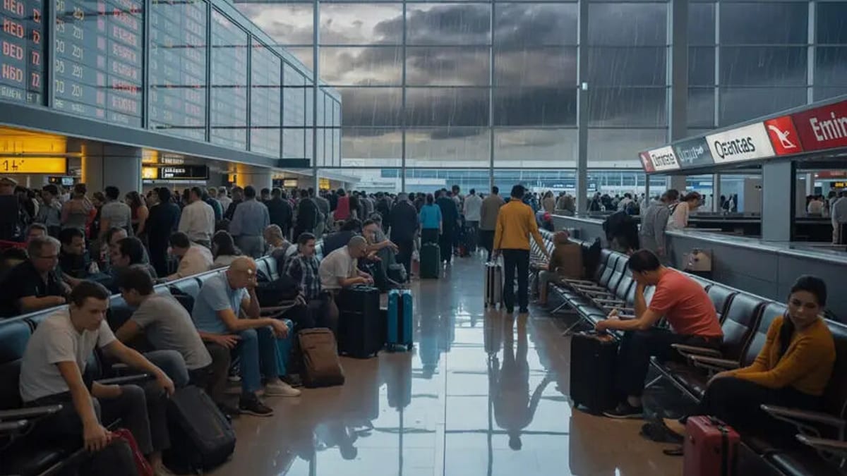 Mass Flight Disruptions Strand Thousands Across Australia