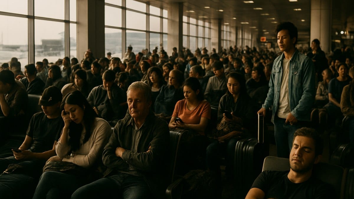Massive Flight Disruptions Strand Thousands Across Asia