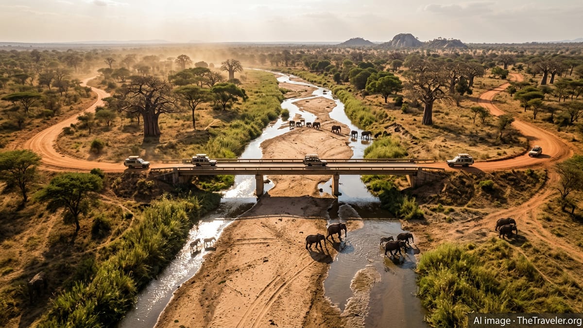 Bridging the Wild: Matete Bridge Reopens Tarangire’s Heart