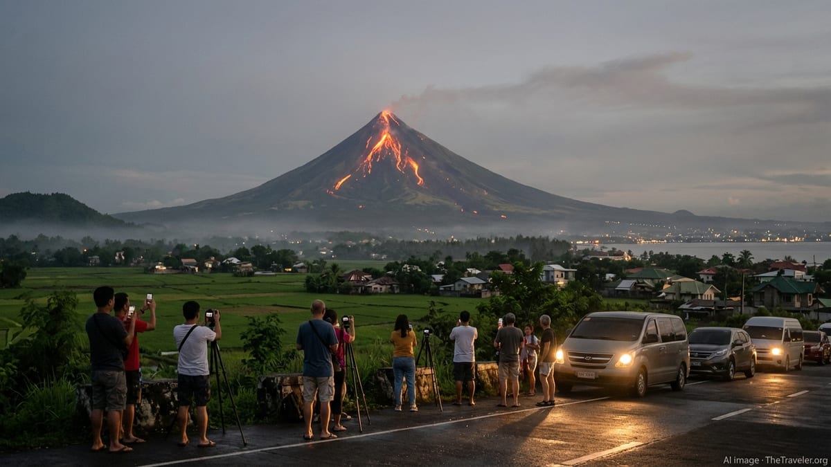 Mayon Volcano Eruption Turns Albay Into Risky Tourist Magnet