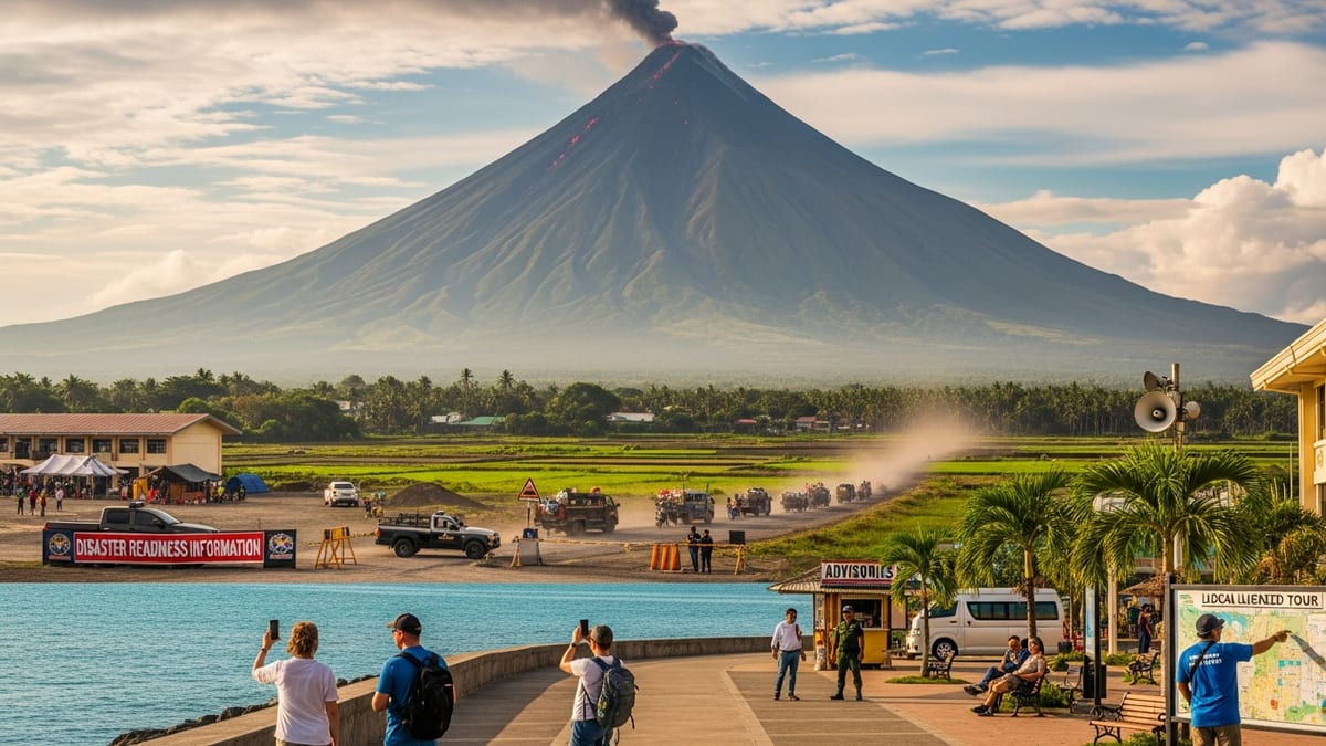 Albay Stays Open to Tourists as Mayon Volcano Alert Rises