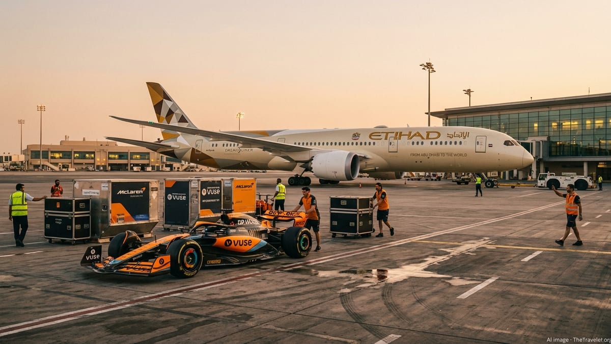 McLaren F1 and Etihad Forge Global Multi-Series Travel Alliance