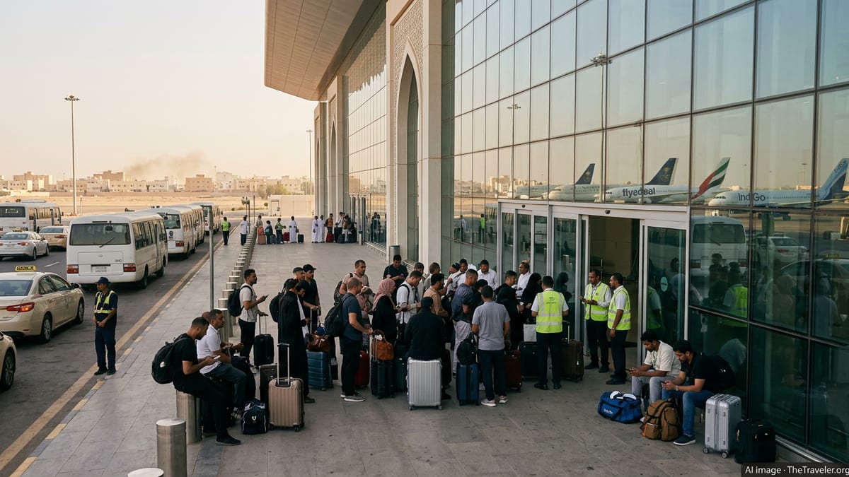 Flight Cancellations Snarl Traffic at Medina’s International Airport