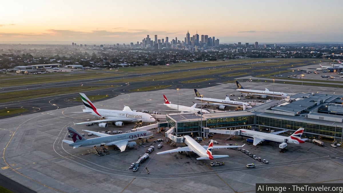 Global Carriers Fuel Melbourne’s Tourism and Hotel Boom